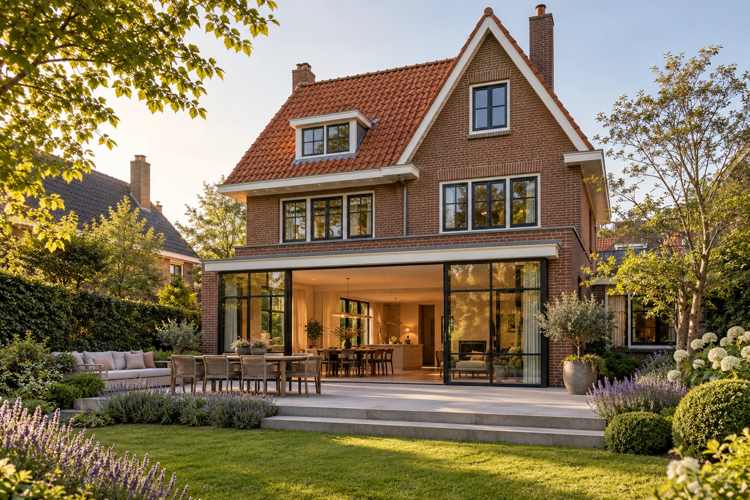 Een rustige materiaalcombinatie — ontwerpconcept